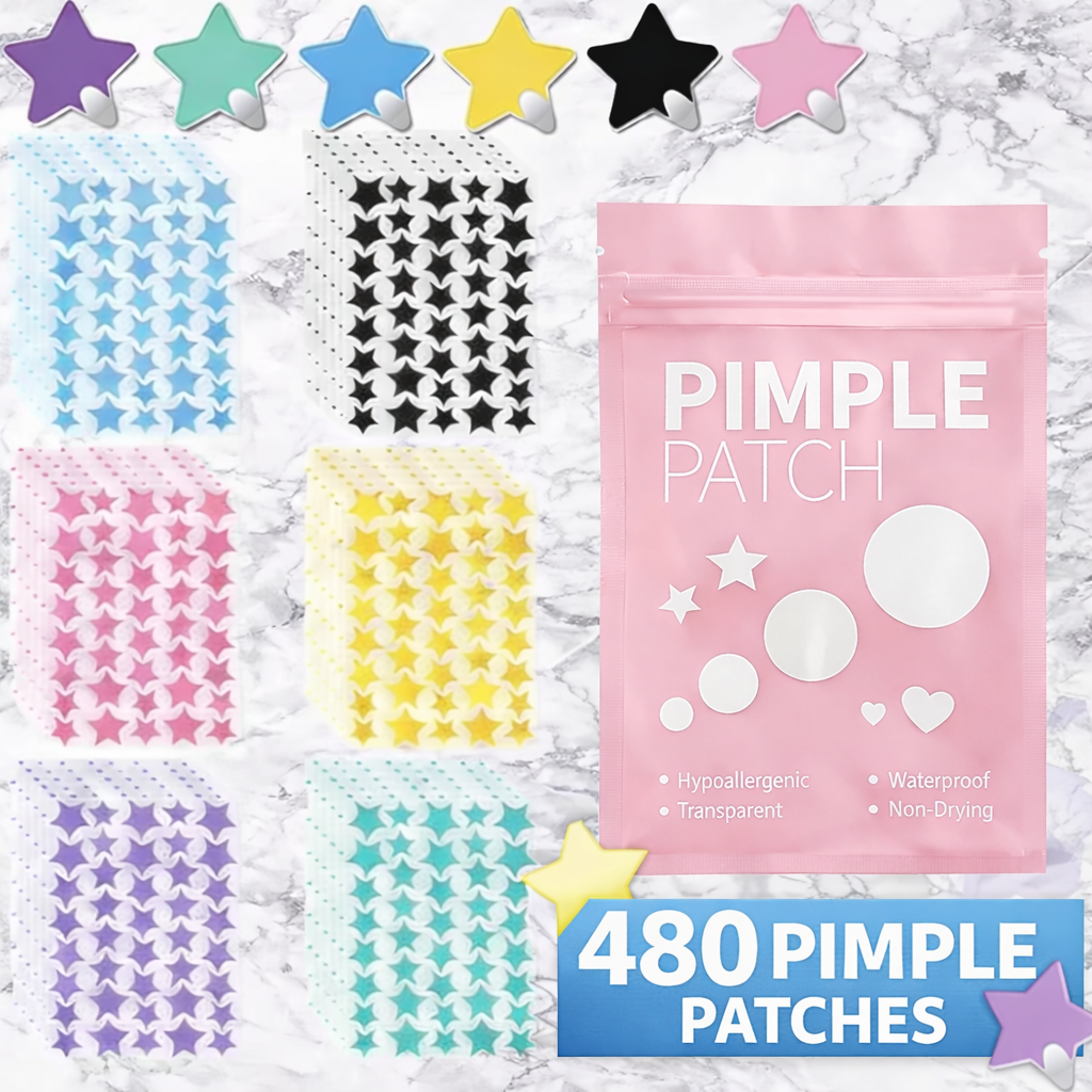 Pimple Patches - Premium 480 pcs 6 colors