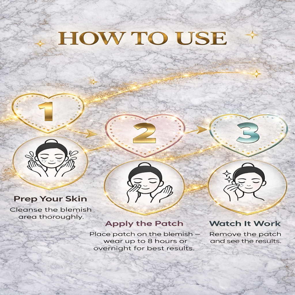 Pimple Patches - Premium 480 pcs 6 colors